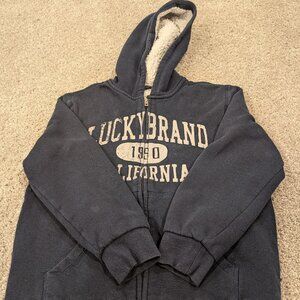 Youth Lucky Brand Zip Up Hoodie